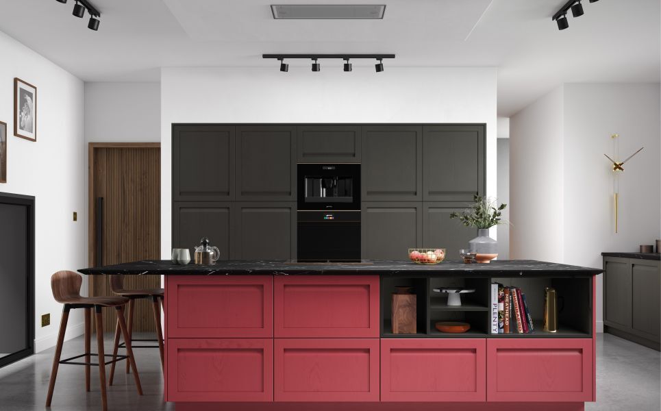 Halden 2 7 graphite & vintage red UK