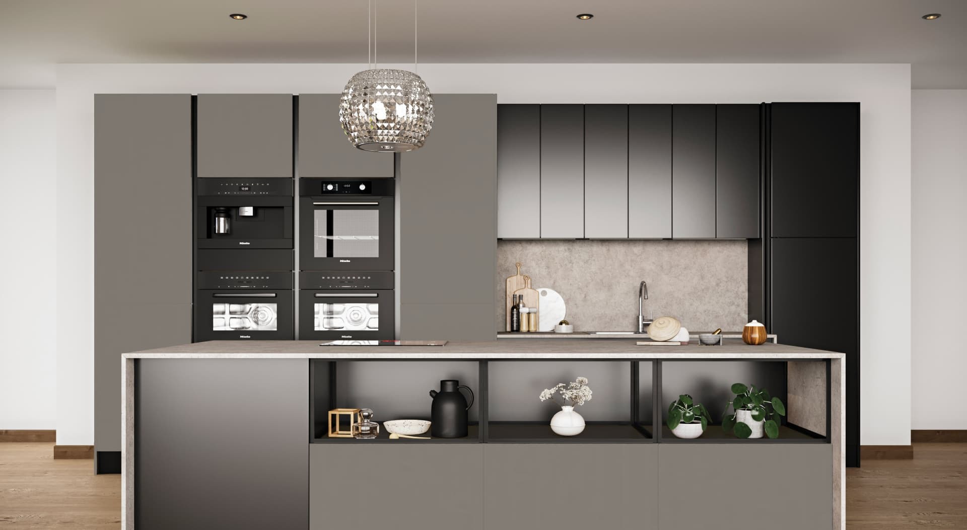 Anthracite Linen