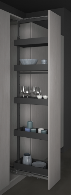 Larder five anthracite UK